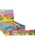 Warheads 2-in-1 Sour Taffy Chewy Bars: 48-Piece Display