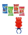 Teddy Pop Lollipop Rings: 24-Piece Box