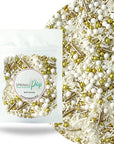 Sprinkle Pop Wedding White Sprinkle Mix