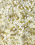Sprinkle Pop Wedding White Sprinkle Mix