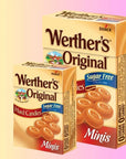 Werther's Sugar-Free Minis Flip Boxes; 12-Piece Case