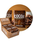 Cocoa Delights Espresso Candy Pastilles: 12-Piece Box
