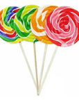 Swirl Assorted 3-Ounce Lollipops: 24-Piece Display