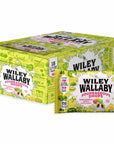 Wiley Wallaby Sourrageous Licorice Bites Packs: 18-Piece Box