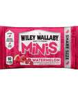 Wiley Wallaby Watermelon Mini Licorice Bites Packs: 18-Piece Box