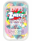 Zweet Gummy Unicorn Tubs: 6-Piece Box