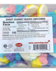 Zweet Gummy Unicorn Tubs: 6-Piece Box