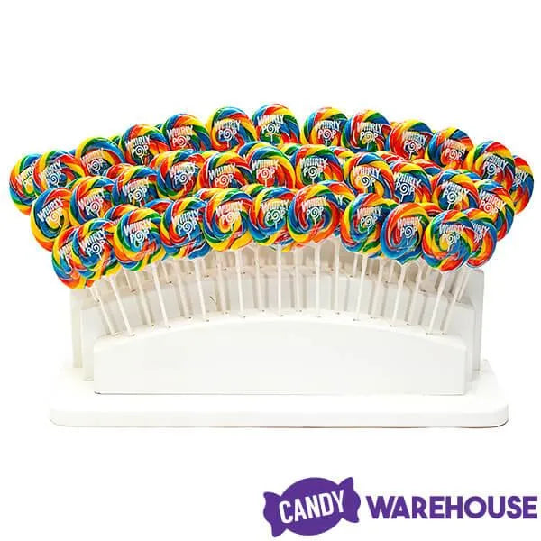 Adams and Brooks Lollipop Display Stand White 63 Pop Rack Candy Warehouse