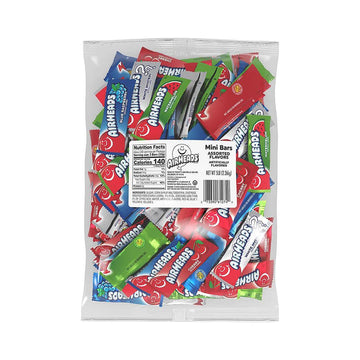 AirHeads Taffy Mini Candy Bars Assorted: 5LB Bag - Candy Warehouse