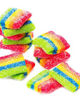 AirHeads Xtremes Sour Belts Bites Candy Packs - Rainbow Berry: 12-Piece Box