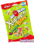 AirHeads Xtremes Sour Belts Bites Candy Packs - Rainbow Berry: 12-Piece Box
