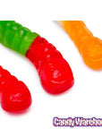 Albanese Assorted Fruit Gummy Worms - Mini: 5LB Bag