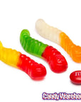 Albanese Assorted Fruit Gummy Worms - Mini: 5LB Bag