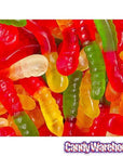 Albanese Assorted Fruit Gummy Worms - Mini: 5LB Bag