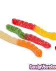 Albanese Assorted Fruit Sour Gummy Worms: 4.5LB Bag