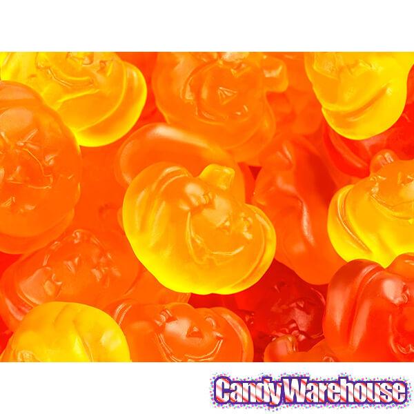 Albanese Autumn Gummy Pumpkins Candy: 5LB Bag - Candy Warehouse