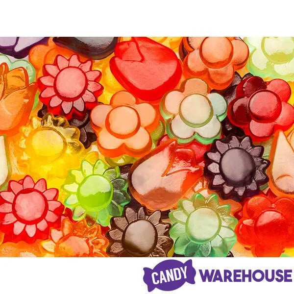 Albanese Awesome Blossoms Gummy Flowers Candy: 5LB Bag – Candy
