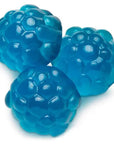 Albanese Blue Raspberry Gummy Berries Candy: 5LB Bag