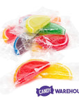 Candy Fruit Jell Slices Assortment - Wrapped: 10LB Case