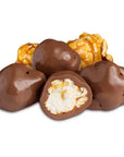 Albanese Milk Chocolate Covered Caramel Coated Popcorn Candy: 3LB Bag