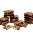 Albanese Milk Chocolate Covered Mini Graham Crackers Candy: 3LB Bag