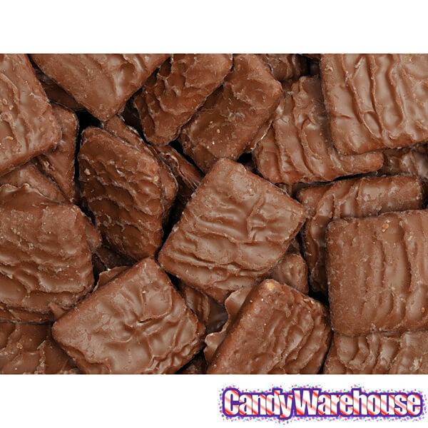 Albanese Milk Chocolate Covered Mini Graham Crackers Candy: 3LB Bag - Candy Warehouse