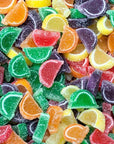 Albanese Mini Assorted Fruit Jell Slices - Unwrapped: 5LB Box