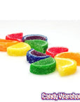 Albanese Mini Assorted Fruit Jell Slices - Unwrapped: 5LB Box