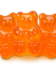 Albanese Orange Gummy Bears: 5LB Bag