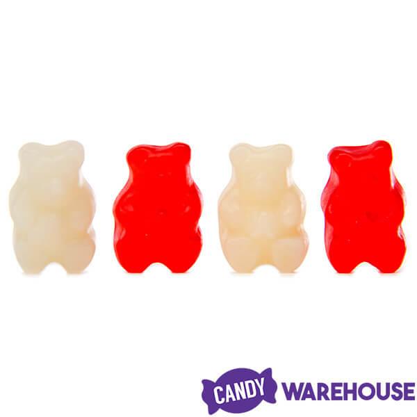 Albanese Red & White Valentine Gummy Bears: 5LB Bag - Candy Warehouse