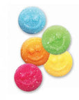 Albanese Sour Gummy Poppers Smiley Face Candy: 4.5LB Bag
