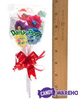 Albert's Daisy Pops Candy Flowers Lollipop Bouquets: 12-Piece Display