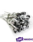 Albert's Foiled Milk Chocolate Roses - Black: 20-Piece Bouquet
