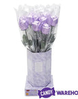 Albert's Foiled Milk Chocolate Roses - Lavender: 20-Piece Bouquet
