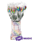Albert's Foiled Milk Chocolate Roses - Rainbow: 20-Piece Bouquet