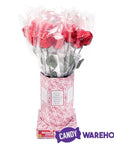 Albert's Foiled Milk Chocolate Roses - Red: 20-Piece Bouquet