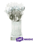 Albert's Foiled Milk Chocolate Roses - Silver: 20-Piece Bouquet