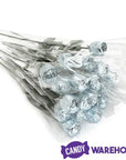 Albert's Foiled Milk Chocolate Roses - Silver: 20-Piece Bouquet