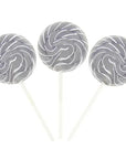 Albert's Silver Pearl 1.5-Ounce Swirl Pops - Blackberry: 12-Piece Box