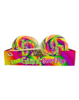 Albert's Giant Swirl Pop - Sour Apple: 12-Piece Case - Candy Warehouse