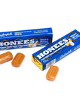 Honees Milk & Honey Filled Cough Drops Packs: 24-Piece Box
