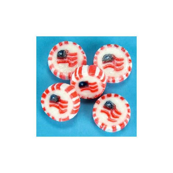 American Flag Hard Candy: 100-Piece Bag - Candy Warehouse