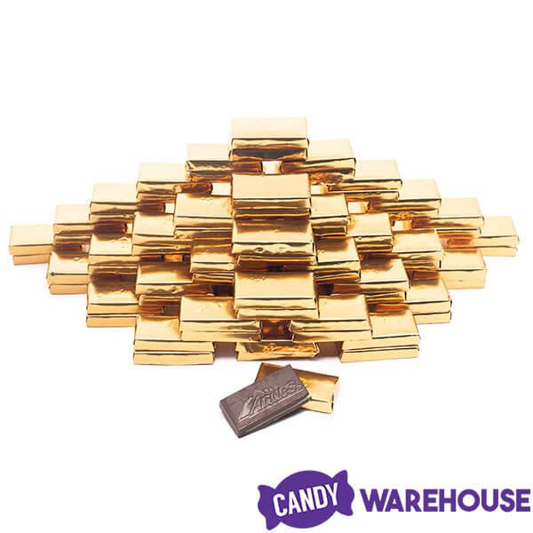 Andes Mints Creme De Menthe Gold Foiled Chocolate Candy: 5LB Bag - Candy Warehouse