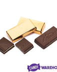 Andes Mints Creme De Menthe Gold Foiled Chocolate Candy: 5LB Bag