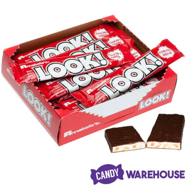  Look! Candy Bar, 1.5 Ounce (Pack of 24) : Candy And Chocolate  Single Serve Bars : Everything Else