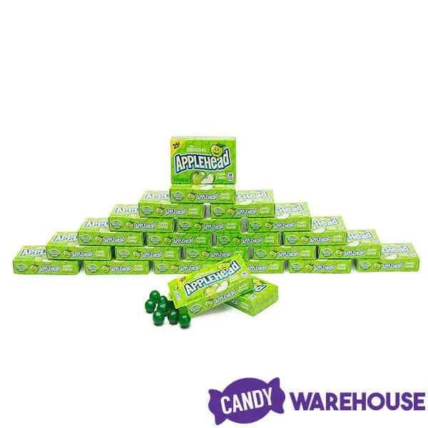 【appleheadページ】いつもありがとうございます Applehead Candy Mini Packs: 24-Piece Box – Candy Warehouse