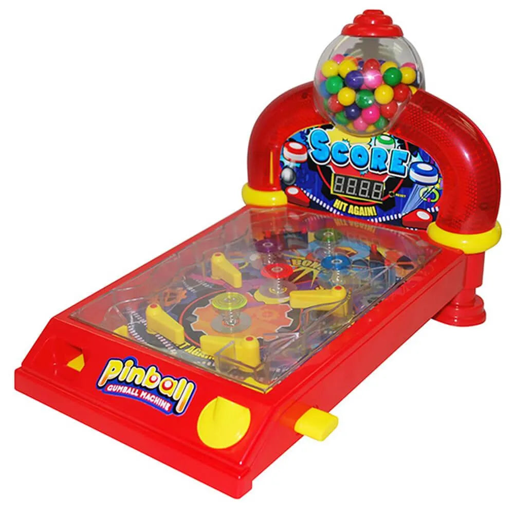 Arcade Pinball Gumball Machine with Dubble Bubble Gumballs Candy