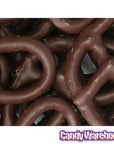 Asher's Dark Chocolate Covered Pretzels: 7LB Box