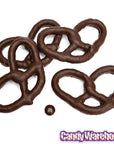 Asher's Dark Chocolate Covered Pretzels: 7LB Box