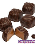 Asher's Dark Chocolate Covered Vanilla Caramels: 6LB Box